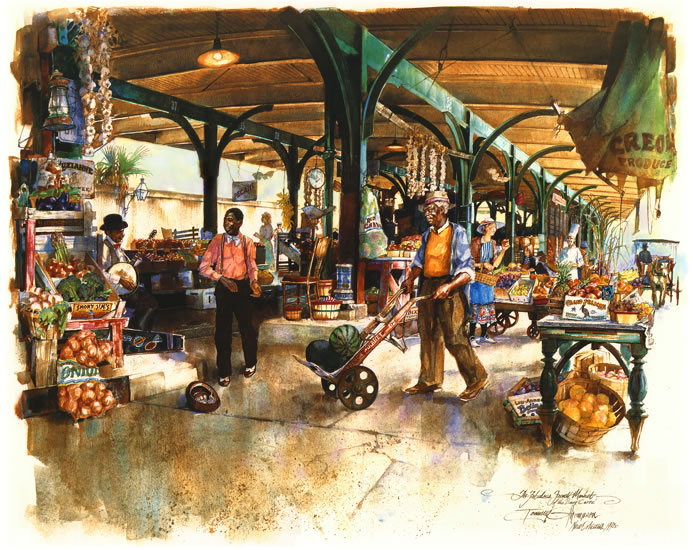 French Market Bounty by Tommy Thompson